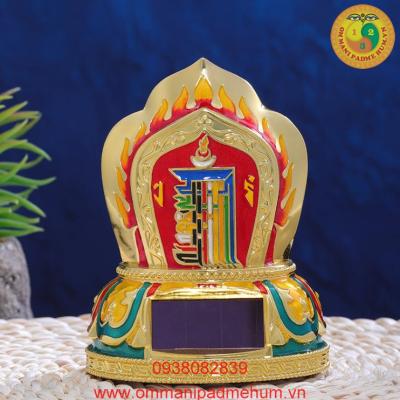 Kinh luân Om Mani Padme Hum nhỏ để bàn
